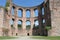 Ruins of ancient Roman Imperial Baths in Trier