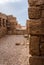 Ruins of the ancient Romanian harbor, Caesarea