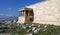 Ruins of ancient temple Erechteion at the Acropoli, Athens