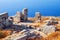 The ruins of Ancient Thera, Santorini