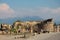 Ruins of ancient town Hierapolis