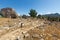 Ruins of antique Aspendos eastern gate, Turkey