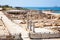 Ruins of antique Caesarea. Israel.