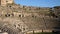 Ruins of antique Greek theatre in Miletus on western coast of Anatolia in ancient Caria, modern Turkey