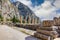 Ruins of Apollo temple, Delphi, Greece