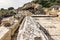 Ruins in the archaeological site of Eleusis, Attica, Greece