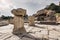 Ruins in the archaeological site of Eleusis, Attica, Greece