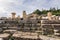 Ruins in the archaeological site of Eleusis, Attica, Greece