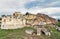 Ruins in the archaeological site of Eleusis, Attica, Greece