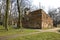 Ruins in Arkadia park. Lowicz county. Poland