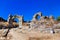 Ruins at Aspendos in Antalya, Turkey