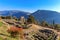 Ruins Athina Pronaia temple in Ancient Delphi