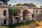 Ruins of Austro-Hungarian Fortification Fort Forno in Istra, Croatia