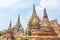 Ruins of Ayutthaya Temples, Thailand