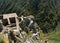 The ruins of Babak fort , Arasbaran region , Iran