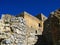 The ruins of Babak fort , Arasbaran region , Northwest Iran