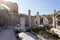 Ruins of bathroom at ancient Ephesus, Turkey