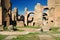 The ruins of the Baths of Caracalla in Rome