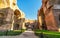 The ruins of the Baths of Caracalla in Rome
