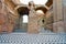 The ruins of the Baths of Caracalla in Rome, Italy