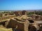 The ruins of Bayazeh Castle near Yazd Iran