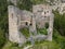 Ruins of Belfort castle near Brienz on the Swiss alps