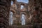 Ruins of Belvedere Summer Palace A Chapel of Sts. John the Baptist in Czech republic on a hill Vysoka.