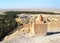 Ruins of a Berber village near the mountain oasis of Shebika