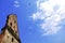 Ruins, birds and blue sky