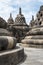 Ruins of the Borobudur temple complex