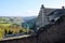 Ruins of the Bourscheid Castle in Luxembourg