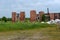 Ruins of buildings at the Sergievsky monastery