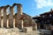 Ruins of byzantine Church of Saint Sophia. Nesebar, Bulgaria