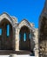 Ruins of Byzantine Church of the virgin of Burgh, Rhodes city, Greece
