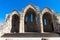 Ruins of Byzantine Church of the virgin of Burgh, Rhodes city, Greece