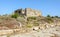 Ruins of a Byzantine hospital in Side. Turkey. Ruins of the antique Side