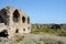 Ruins of a Byzantine hospital in Side. Turkey. Ruins of the antique Side. Side Mahallesi