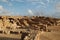 The ruins of Caesarea Maritima, Israel