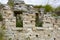 Ruins of Calatabarbaro Castle in Segesta Archaeological Park