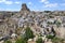 The ruins in Cappadocia region, Ortahisar