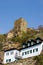 The ruins of the castle in the medieval village of Durnstein