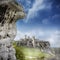 Ruins of a castle, Ogrodzieniec, Poland.