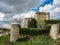 Ruins of a castle in Sesena, Castilla la Mancha, Spain