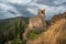 Ruins of a Cathar castle