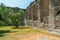 Ruins of Catullo`s Villa at Sirmione, on Lake Garda, Province of Brescia, Lombardy, Italy.