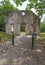 Ruins of the Chapel of Ease near Beaufort, South Carolina vertical