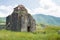 Ruins of Chapel at Kayan Fortress. a famous Historic site in Alaverdi, Lori, Armenia