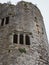 The ruins of Chepstow Castle, Wales