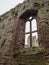 The ruins of Chepstow Castle, Wales