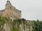 The ruins of Chepstow Castle, Wales